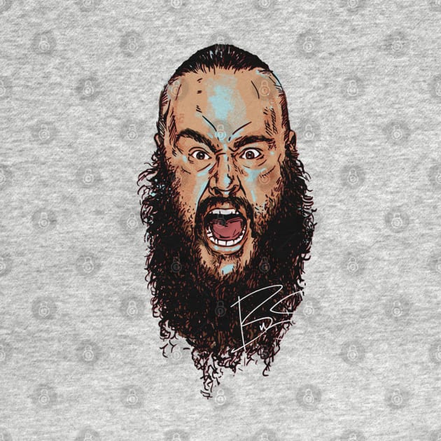 Braun Strowman Scream by MunMun_Design